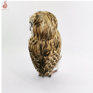 2024 Handmade Nhân Tạo Lông Trắng Cú Chim Cho Phòng Trang Trí Giáng Sinh - Product Image 5