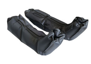 Masajeador de aire para pies y piernas, máquina de compresión para todas las piernas, con diseño de cremallera, regalos para mamá y papá - Product Image 2