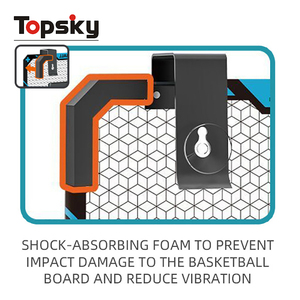 Funny Fitness Indoor Portable Wall Basketball Stand LED Light Electronic Scoreboard Mini Basketball <strong>Hoop</strong> Kids Sports Plastic - Product Image 5