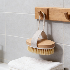 <span class=keywords><strong>Spazzola</strong></span> da Bagno in Legno con Logo Personalizzato, Setole Naturali in Bambù e Sisal per Esfoliazione e <span class=keywords><strong>Cellulite</strong></span> - Product Image 2