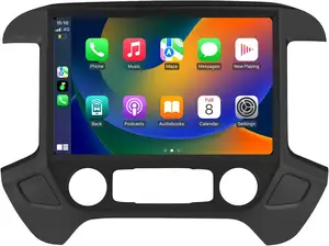 Autoradio 13.1 pouces pour Chevrolet Silverado Gmc Sierra 2K IPS écran Carplay Android Auto GPS Navigation Audio lecteur dvd de voiture