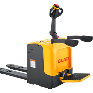 Troli truk palet hidrolik elektrik, dengan baterai Lithium 2T 2.5T 3T pengangkat garpu kekuatan listrik - Product Image 1