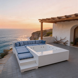 <span class=keywords><strong>Piscina</strong></span> Residenziale di Lusso in Fibra di Vetro <span class=keywords><strong>con</strong></span> Sistema ad Acqua Salata e Skimmer Integrato, <span class=keywords><strong>Piscina</strong></span> Interrata in FRP Durevole - Product Image 6