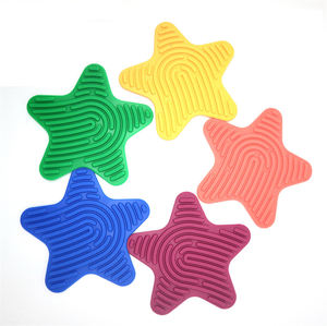 جديد ثنائي الوجهين للأطفال لتخفيف القلق والتوحد من السيليكون لوحة النشاط الحسي - Product Image 2