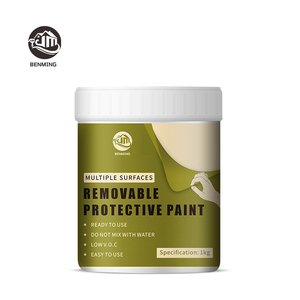 Revestimiento pelable extraíble para proteger ventanas de madera y metal Pisos de paredes de vidrio Superficies múltiples no porosas Revestimiento de pintura despegable - Product Image 1