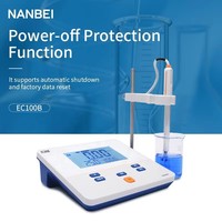 Conductivity Meter for Instrument EC100B with LCD Display Screen OEM Customizable IP54 Rated for Sea Water Salinity Measurement