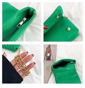 Sacs à main pour femmes en cuir PU souple, sacs bandoulière, sacs de luxe pour femmes, nouvelle mode, petit sac carré, sacs à bandoulière - Product Image 5