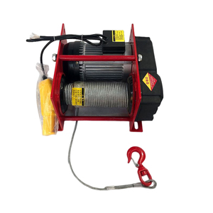 ZHUGAO PA1000 12V電動ウインチモーター 100kg積載量 12M/分揚程速度 スチールワイヤーロープスリング 建材店向け - Product Image 4