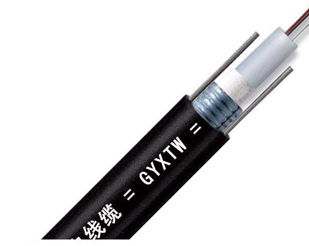 Outdoor Armored GYXTW 6mm 2 4 8 12 16 24 Core G652D SM Fiber Optic Cable 100m 200m 300m 500m  GYXTW FTTH China Supplier
