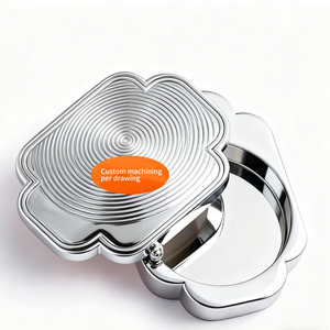 Boîte de parfum solide en métal de luxe au design personnalisé, recharge magnétique, emballage en étain, boîte en métal, rangement de maquillage tendance - Product Image 1