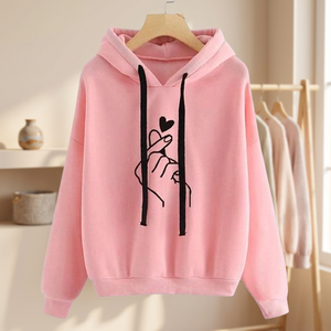 เสื้อฮู้ด/เสื้อสเวตเชิ้ตถักนิตติ้งสำหรับผู้หญิง ดีไซน์ใหม่ ทันสมัย ผลิตจากผ้าฝ้าย 100% สำหรับส่งออก ราคาขายส่งจากบังกลาเทศ - Product Image 2