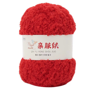 Hilo de Chenilla de 3 Capas, 7S, Antipilling, Bola de 50g, Suave y Cómodo para Tejer, Poliéster, Felpa Coral, Reciclable - Product Image 5
