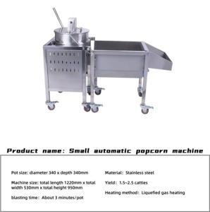 Machine à Popcorn Double Cuve 20oz pour Cinémas et Événements - Product Image 1