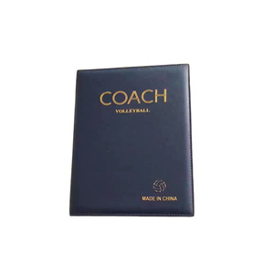 Tablero magnético plegable de cuero PU para voleibol, portátil, de fábrica, con bolígrafo - Product Image 3