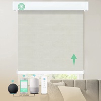 Offre Spéciale personnalisé Google Smart intérieur automatique sans fil maison électrique à distance motorisé stores à rouleau pour Windows