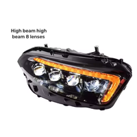 Phares LED modifiés pour Mercedes-Benz Classe A 2019-2020, phares LED DRL, clignotants, feux de route 12V