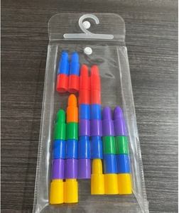 Trung Quốc Nhà máy tùy biến thân thiện với môi trường nhựa phụ kiện gói Túi PVC túi gói với móc - Product Image 3