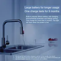 Adaptateur de capteur infrarouge de robinet intelligent sans contact Adaptateur de buse de robinet automatique d'économie d'eau d'évier pour la livraison directe de cuisine