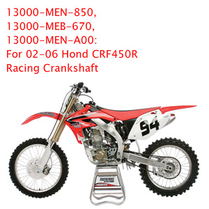 Vilebrequin Racing pour Honda CRF450R <span class=keywords><strong>CRF</strong></span> <span class=keywords><strong>450</strong></span> R <span class=keywords><strong>CRF</strong></span> 450R 2002-06 OE 13000-MEN-850 13000-MEB-670 13000-MEN-A00 Pièces de moto - Product Image 4