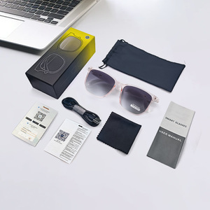 Xuyên biên giới hoán đổi cho nhau ống kính thông minh kính cho Bluetooth Kính mát chống tia cực tím ánh sáng màu xanh bảo vệ điều khiển từ xa - Product Image 6