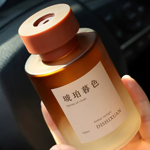 Nuovo Design di Lusso, Deodorante per Ambienti in Vetro da 120ML, Fragranza a Lunga Durata, Aromaterapia per la <span class=keywords><strong>Casa</strong></span> con Evaporazione Naturale - Product Image 2