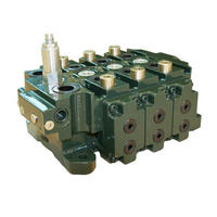 Vanne manuelle à commande hydraulique électro-solénoïde avec vanne de commande hydraulique proportionnelle à distance avec manette