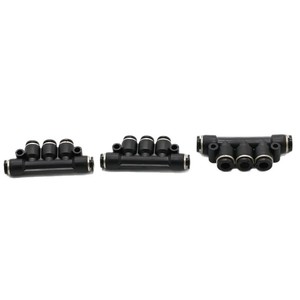 Qingze Pneumatic <b>Quick</b> <b>Connector</b> Plastic 3 Way Air Pipe Fitting For Industrial Use - Product Image 1