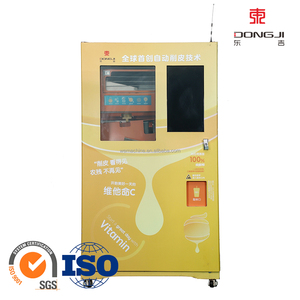 Distributeur automatique d'oranges fraîches à 100 % avec système de nettoyage automatique pour centres commerciaux, écoles, parcs, hôpitaux - Product Image 3