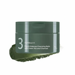 HANYUL 85g Facial Cleanser High Quality Pore & Makeup Cleansing Balm <b>Infused</b> with Green <b>Tea</b> and Charcoal - Product Image 2