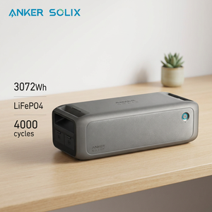 Batería de Expansión Anker Solix BP3000 de 3072 Wh, Generador Solar de Energía de Emergencia, Más de 4000 Ciclos, Certificación EU CE RoHS - Product Image 1