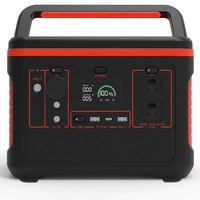 600W LiFePO4 alimentation portable extérieure camping pique-nique décrochage d'urgence maison onde sinusoïdale grande capacité alimentation mobile