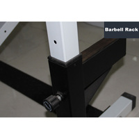Rack de Potencia Multifuncional de Acero con Banco de Pesas, Soporte para Sentadillas y Máquina de Gimnasio con Cable Cruzado para Uso Comercial