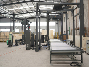 Palet kazık palet dağıtıcı ve konveyör sistemi ile PP/PET dikey tam otomatik palet bantlama makinesi - Product Image 6