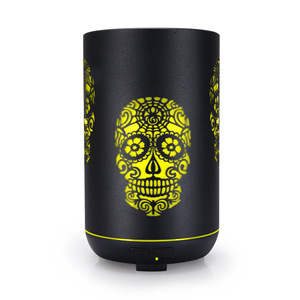 Diffuseur d'arômes YX-TY-307 350ml, humidificateur ultrasonique, design crâne évidé, diffuseur d'huiles essentielles avec lumière colorée - Product Image 3
