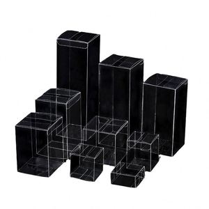 Caja de Embalaje Transparente de PVC Reciclable, Cuadrada, Plegable y Personalizable, para Chicles, Sushi, Mascotas, Alimentos - Product Image 6