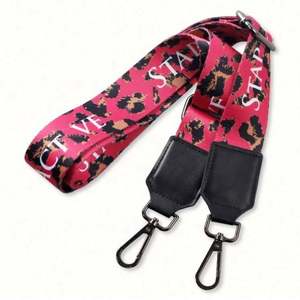 Sangle de remplacement personnalisée avec logo de créateur pour sac à main en polyester, bandoulière confortable - Product Image 3