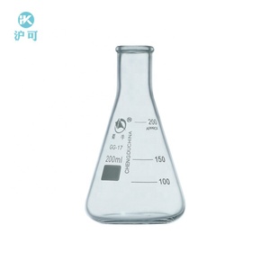 Huke Customized Narrow Mouth 5~10000ml Conical Flat-bottomed Laboratory <strong>Erlenmeyer</strong> <strong>Flask</strong> - Product Image 6