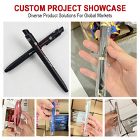 Stylo à bille multifonctionnel avec logo personnalisé gravé au laser, cadeau promotionnel, vente en gros, stylo NFC en plastique pour le bureau et l'école