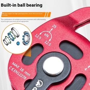 Camnal ròng rọc chống rơi ròng rọc động nâng vật nặng hỗ trợ lắp đặt điều hòa không khí bảo vệ chống rơi ròng rọc cứu hộ - Product Image 3