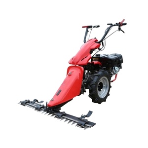 Comfortable Walk Behind Two Wheel Agricultural Machinery Power Tiller With Gearbox and Scythe Mower Plough for Easy <b>Cultivation</b> - Product Image 5