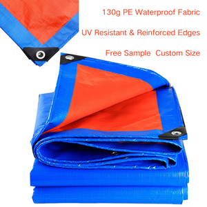 PE bạt không thấm nước cuộn cho xe tải bao gồm các trang web xây dựng 130gsm PE tráng Bạt vải không thấm nước bán buôn - Product Image 2