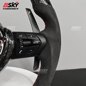 Para <span class=keywords><strong>BMW</strong></span> F30 F10 F15 F16 M3 M4 <span class=keywords><strong>M</strong></span> Series <span class=keywords><strong>Sport</strong></span> volante forjado carbono rojo botón gamuza rendimiento <span class=keywords><strong>precio</strong></span> de fábrica - Product Image 4