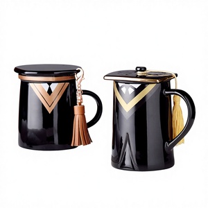 Taza <span class=keywords><strong>de</strong></span> Cerámica con <span class=keywords><strong>Diseño</strong></span> <span class=keywords><strong>de</strong></span> Birrete <span class=keywords><strong>de</strong></span> Doctorado o Licenciatura, Regalo <span class=keywords><strong>de</strong></span> Graduación, Alta Calidad, Resistente a Altas Temperaturas, <span class=keywords><strong>Diseño</strong></span> Moderno y Minimalista, con Tapa, Color JADE - Product Image 1