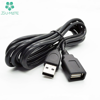 Hochgeschwindigkeits- und Robustes USB 2.0 Typ-A-Verlängerungskabel (Stecker auf Buchse) zum Laden und zur Datenübertragung