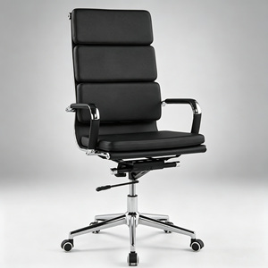 Chaise de bureau moderne ergonomique pivotante, chaise de patron confortable, chaise de bureau pour salle de conférence, mobilier de bureau professionnel - Product Image 3