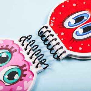 Cuadernos Espirales Redondos Creativos, 5 Diseños Modernos con Logotipo Personalizado, Lotes Pequeños para la Escuela y Promociones - Product Image 2