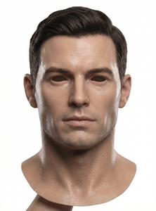 Masque en silicone réaliste sur mesure OEM, livraison rapide, délai de production rapide, visage complet réaliste pour accessoire de <span class=keywords><strong>film</strong></span>, costume d'Halloween, cosplay - Product Image 2