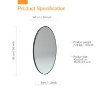 Lampe murale de salle de bains en verre, miroir led, veilleuse, personnalisé, pour salon intelligent, pour maquillage, décoration