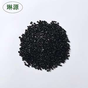 環境にやさしいLDPE/ HDPE PPプラスチック着色ペレット50% CaCO3フィラー含有量黒マスターバッチ - Product Image 5