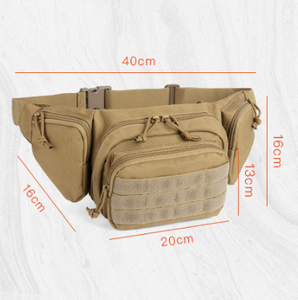 Sac de poitrine tactique multifonctionnel pour hommes Petit sac de taille de rangement de matériel de pêche portable pour l'escalade de randonnée en plein air. - Product Image 2